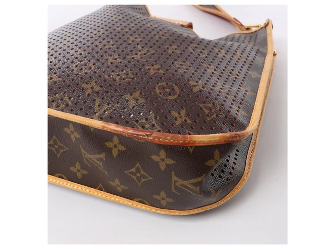 Borsa a tracolla Louis Vuitton Musette Monogtam Perfo in Brown x Pink M95172 Rosa - vista 12