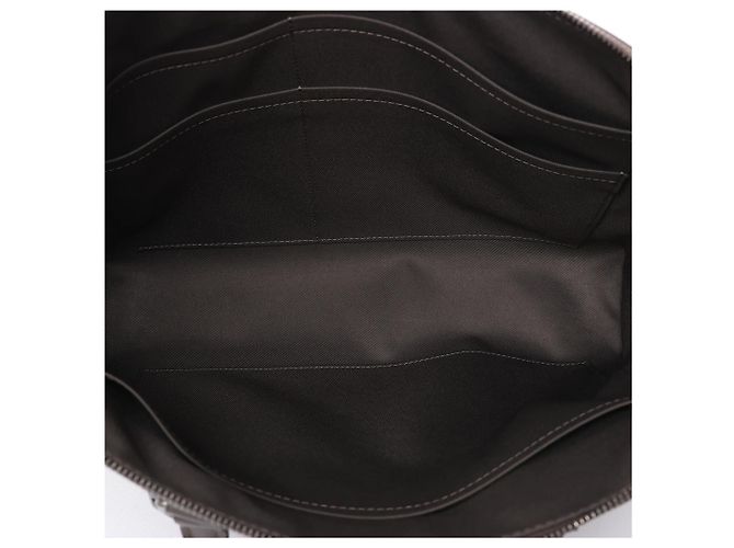 Borsa Louis Vuitton Porte-Documents Jour Damier Infini in marrone N48264 - vista 13