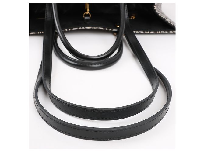 Borsa Louis Vuitton Since 1854 OnTheGo GM in Black x White M57207 Nero - vista 6
