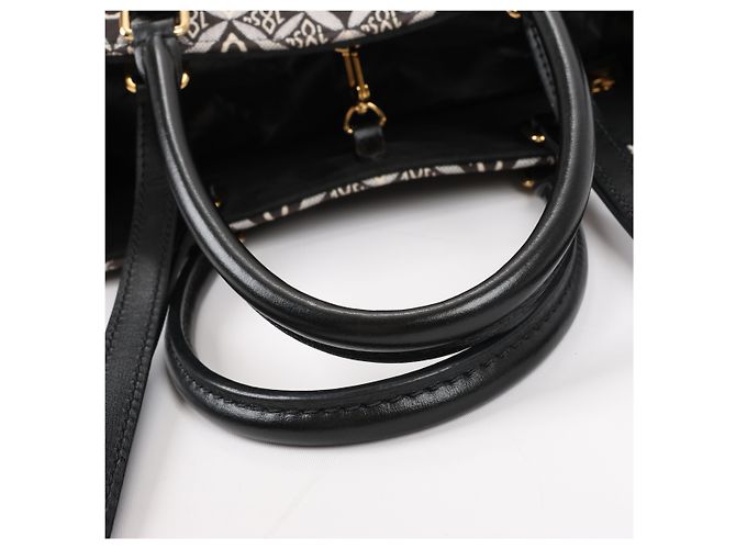 Borsa Louis Vuitton Since 1854 OnTheGo GM in Black x White M57207 Nero - vista 7