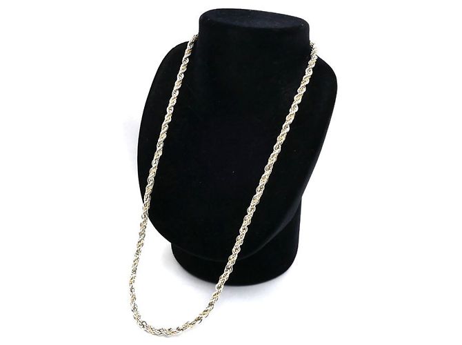 Collana Twist Tiffany & Co. in argento e oro giallo 14K - vista 5