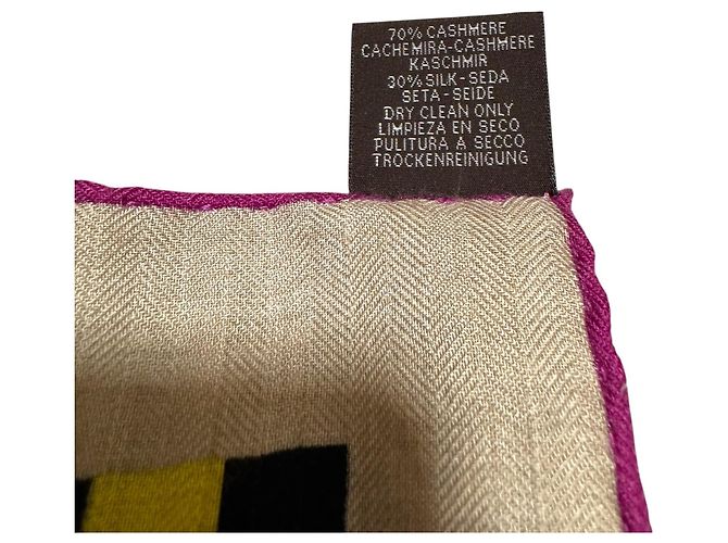 Hermès Hermes Carre Geant 140 Voitures en Equilibre Schal Mehrfarben - Ansicht 8