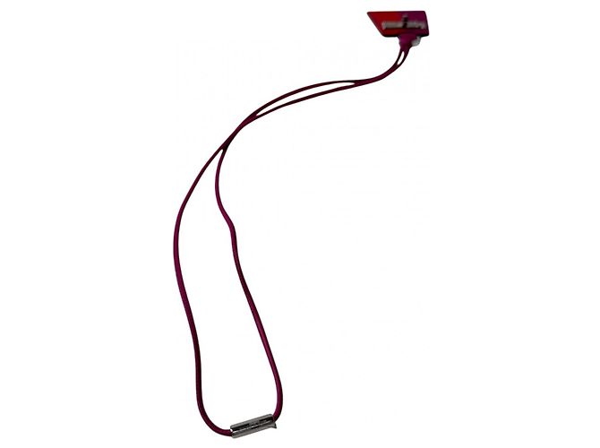 Hermès Collana Hermes Mon Petit Kelly PM Silver Hardware - vista 4