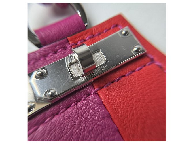 Hermès Collana Hermes Mon Petit Kelly PM Silver Hardware - vista 5