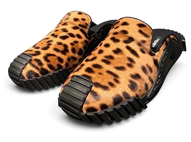 Mules Dolce & Gabbana con stampa leopardata Nero Stampa leopardo - vista 13