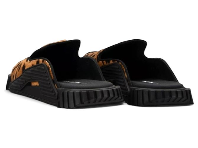 Mules Dolce & Gabbana con stampa leopardata Nero Stampa leopardo - vista 8