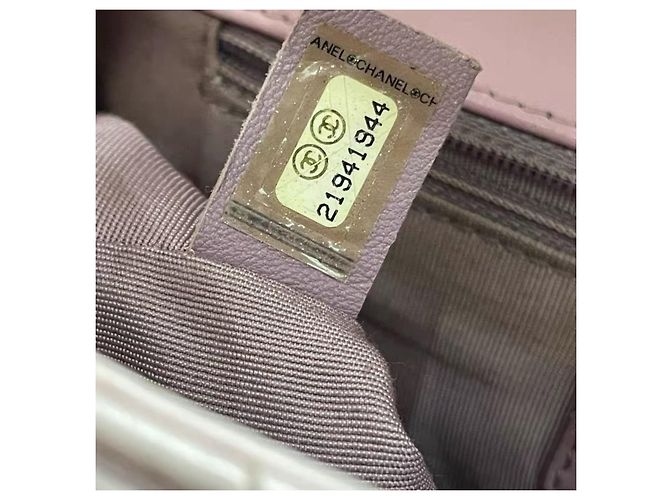 Mademoiselle Chanel Classic Flap Bag Small Rosa aus Lammleder Pink - Ansicht 13