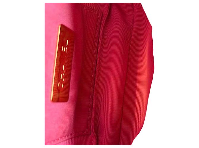 Chanel 19 Borsa a patta Chanel in tweed rosa - vista 15