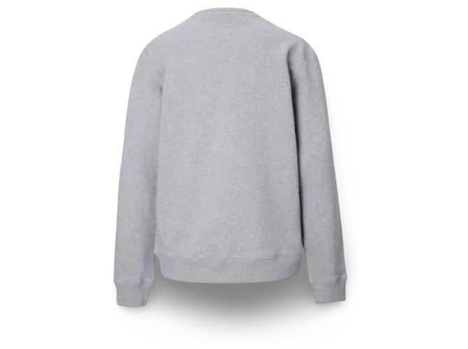 LOEWE grauer Baumwoll-Sweatshirt mit gesticktem Logo Blau - Ansicht 12