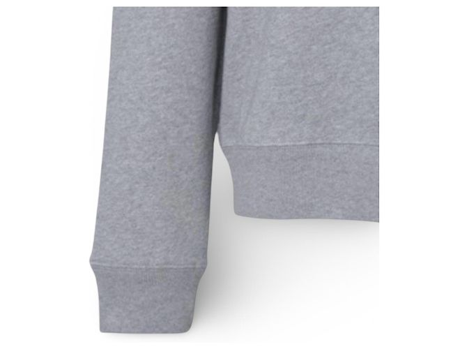 LOEWE grauer Baumwoll-Sweatshirt mit gesticktem Logo Blau - Ansicht 13