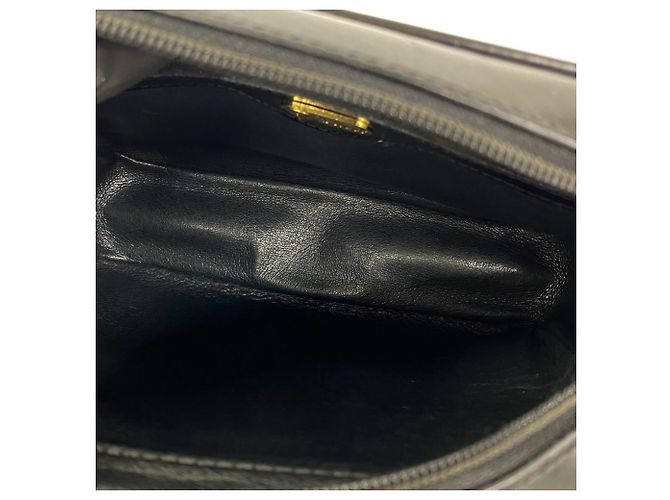 Mini borsa a tracolla in pelle Gucci Old GG Logo Hardware Nero - vista 10