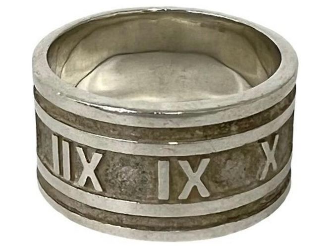 Tiffany & Co Anillo Tiffany Atlas Wide Band en plata - vista 4