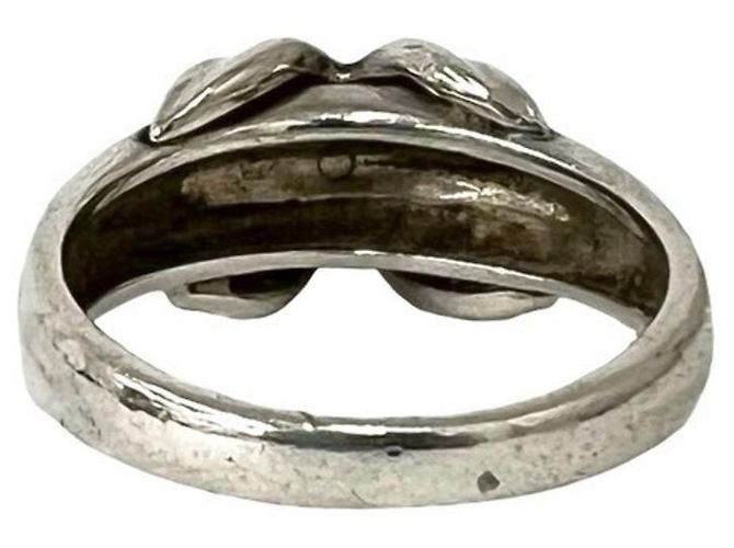 Tiffany & Co. Signature Cross Band Ring Silber - Ansicht 6