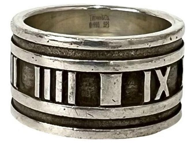 Tiffany & Co Anello Tiffany Atlas Wide Band Argento - vista 6