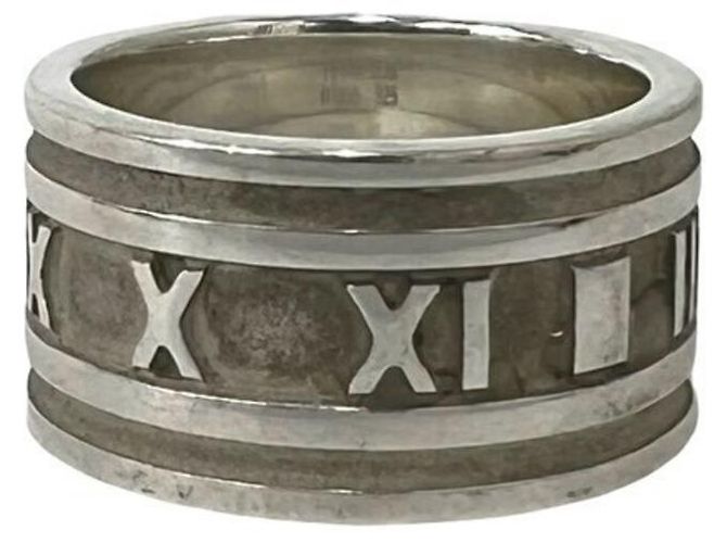 Anello Atlas Wide Band Tiffany & Co. Argento - vista 5