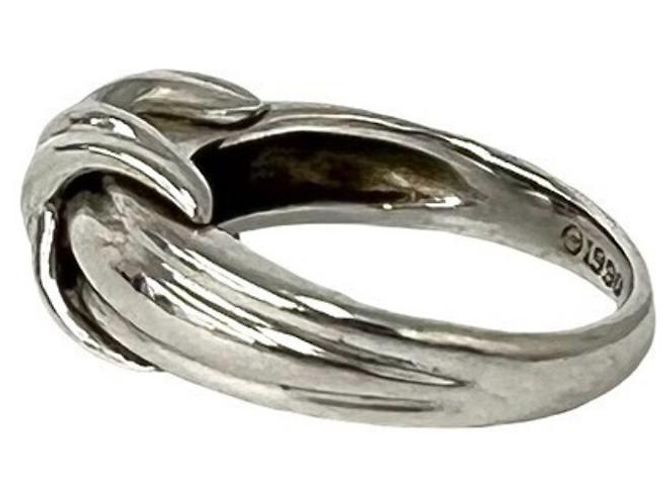 Tiffany & Co Tiffany Signature Band Ring Silber - Ansicht 4
