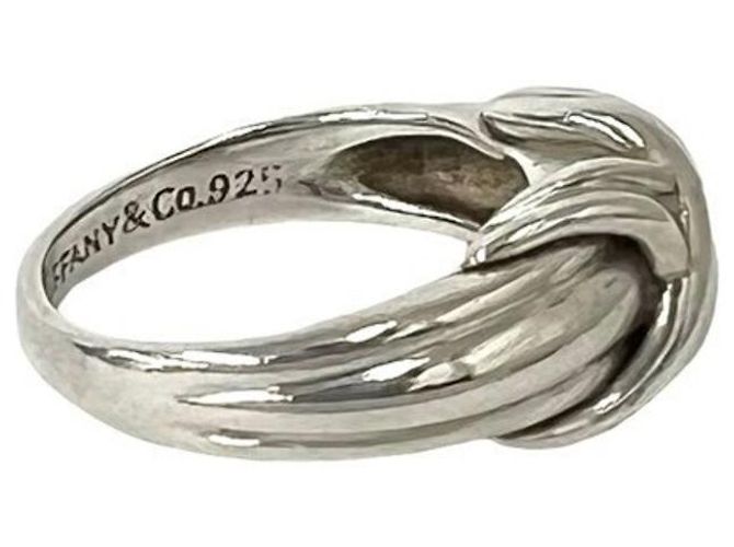 Tiffany & Co Tiffany Signature Band Ring Silber - Ansicht 5