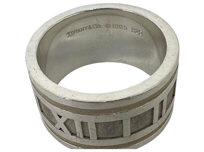 Tiffany & Co Bague Tiffany Atlas Wide Band Argenté - vue 3