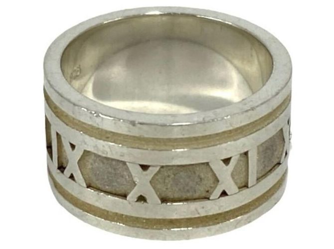 Tiffany & Co Bague Tiffany Atlas Wide Band Argenté - vue 5