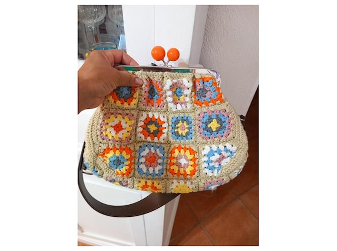 Borsa a mano Pasticcino Weekend Max Mara Multicolore Beige - vista 2