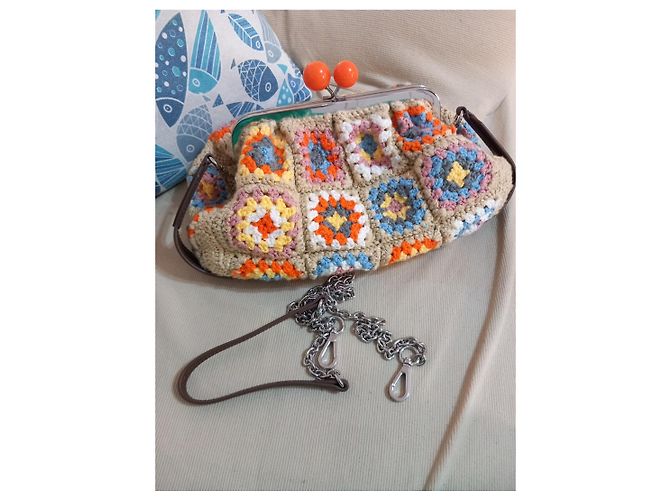 Borsa a mano Pasticcino Weekend Max Mara Multicolore Beige - vista 6
