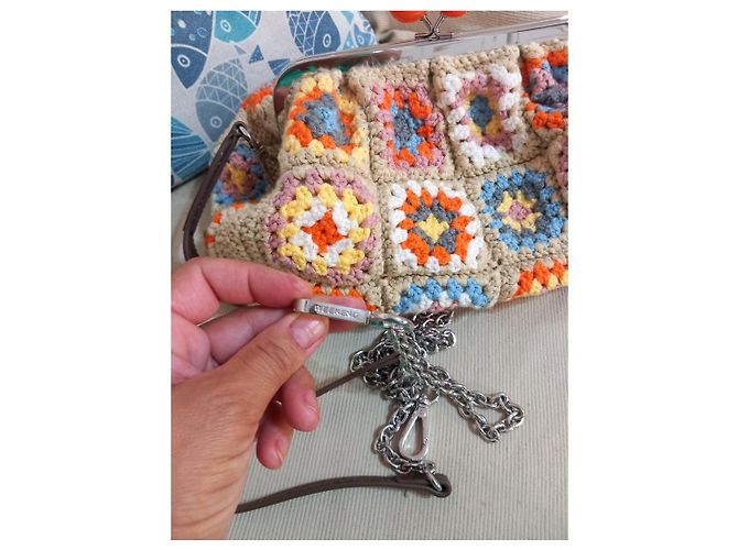 Borsa a mano Pasticcino Weekend Max Mara Multicolore Beige - vista 7