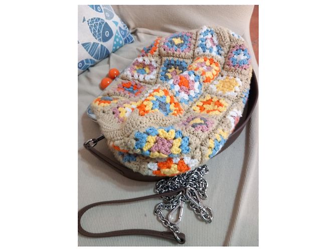 Borsa a mano Pasticcino Weekend Max Mara Multicolore Beige - vista 9