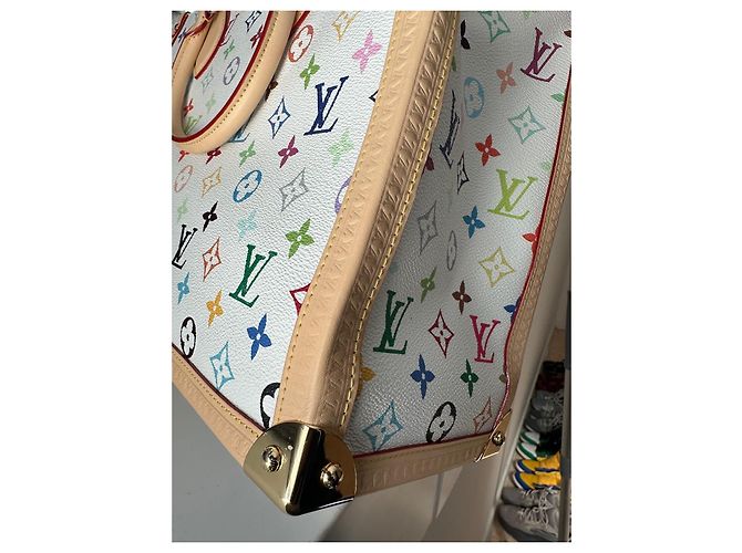 Louis Vuitton x Takashi Murakami OnTheGo MM (réédition 2025) Multicolore Monogramma - vista 10