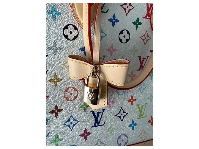 Louis Vuitton x Takashi Murakami OnTheGo MM (réédition 2025) Multicolore Monogramma - vista 3