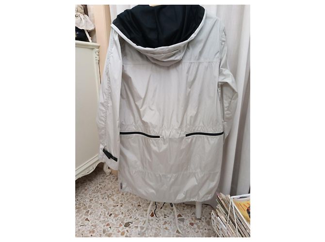 Moncler Unisex-Jacke Weiß - Ansicht 7