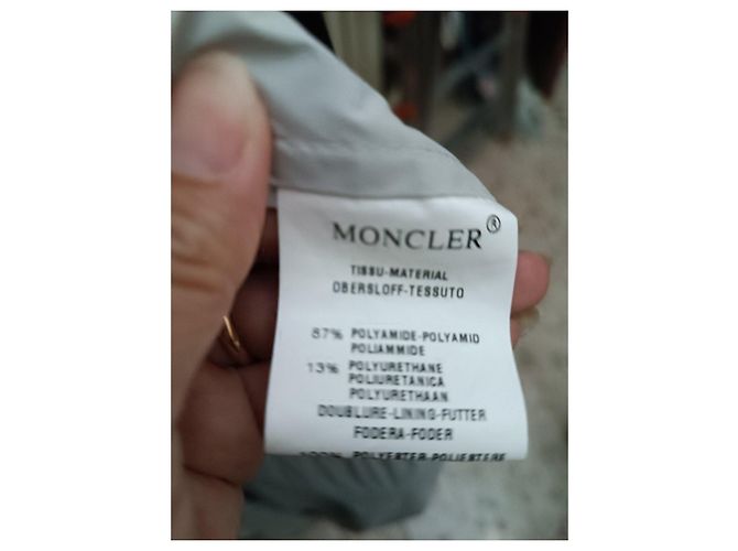 Moncler Unisex-Jacke Weiß - Ansicht 8