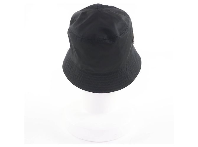 Sombrero Bucket Prada Re-Nylon Negro - vista 4