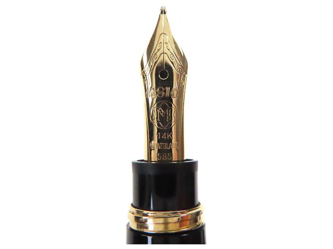 Montblanc Meisterstück Mozart 14K Füllfederhalter Schwarz - Ansicht 5