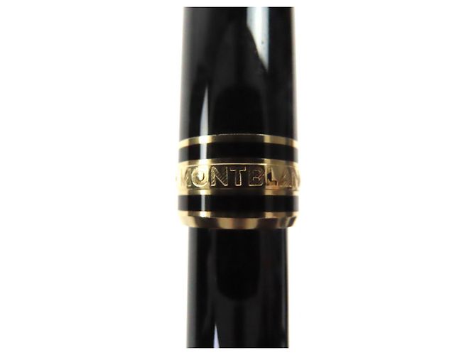Montblanc Meisterstück Mozart 14K Füllfederhalter Schwarz - Ansicht 8