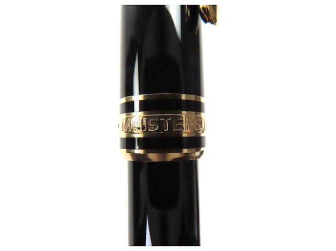 Montblanc Meisterstück Mozart 14K Füllfederhalter Schwarz - Ansicht 9