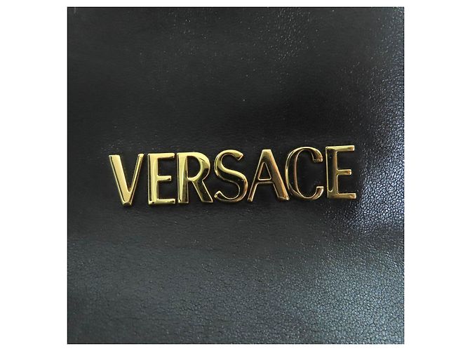 Borsa Versace in pelle Nappa Nero - vista 13