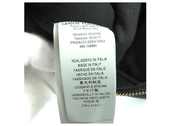 Borsa Versace in pelle Nappa Nero - vista 16