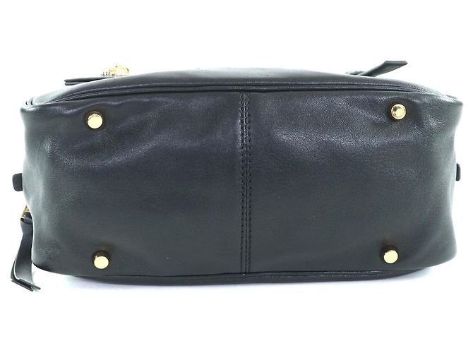 Borsa Versace in pelle Nappa Nero - vista 4