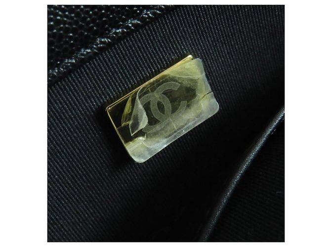 Borsa 2way Chanel Matelasse COCO Mark Caviar Nero - vista 12
