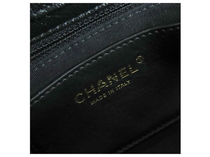 Borsa 2way Chanel Matelasse COCO Mark Caviar Nero - vista 13
