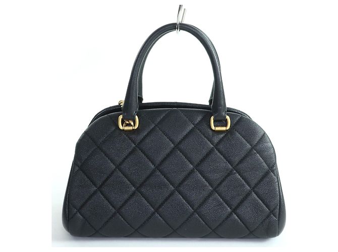 Borsa 2way Chanel Matelasse COCO Mark Caviar Nero - vista 3