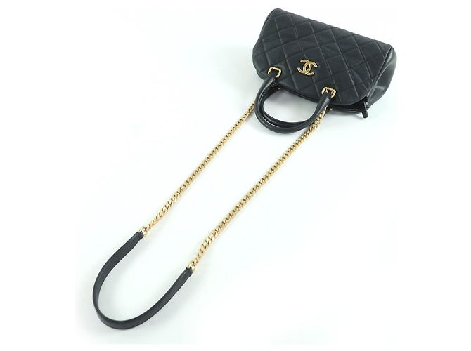 Borsa 2way Chanel Matelasse COCO Mark Caviar Nero - vista 6