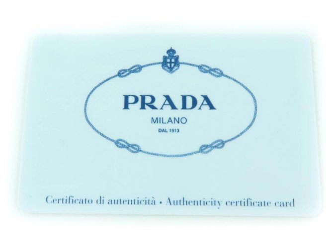 Borsa a tracolla Prada 1BD133 in pelle Saffiano Nero - vista 13