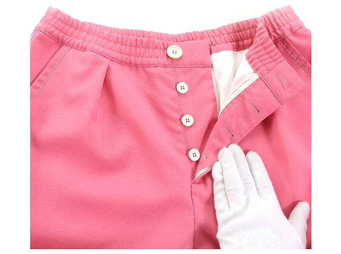 Marni Hose aus Schurwolle Pink - Ansicht 3
