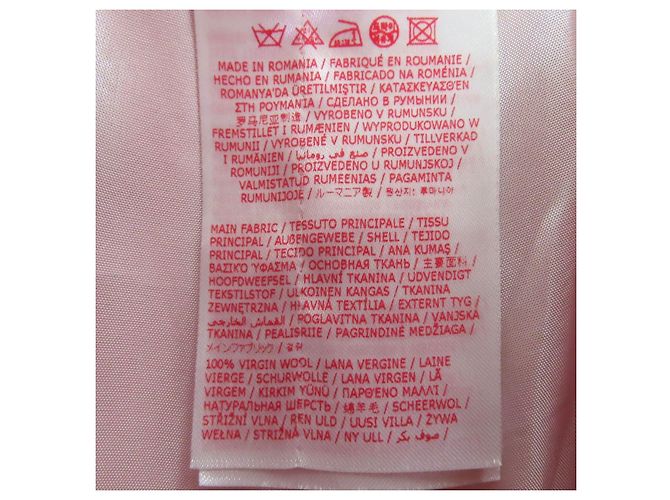 Marni Hose aus Schurwolle Pink - Ansicht 9