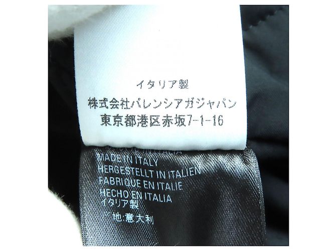 Chaqueta Balenciaga de nailon Grape Castaño Burdeos - vista 10