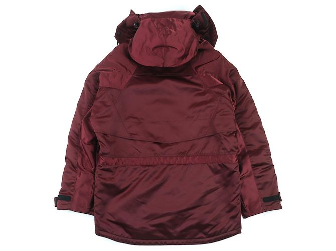 Chaqueta Balenciaga de nailon Grape Castaño Burdeos - vista 2