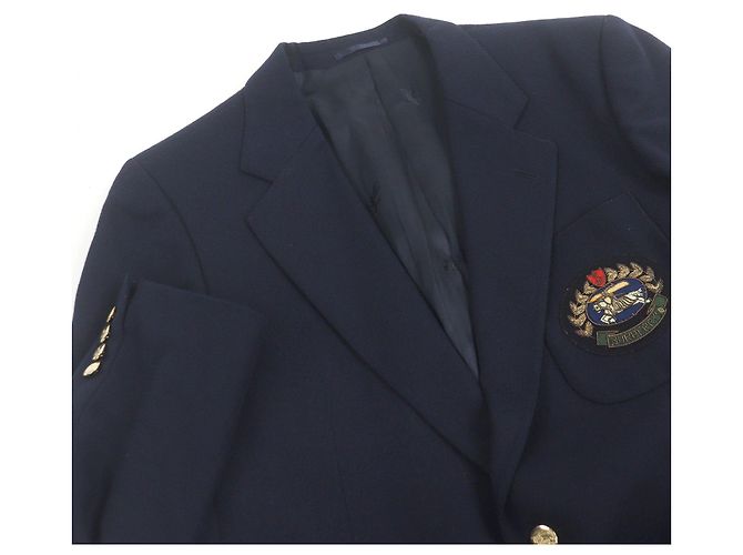 Chaqueta de lana Burberrys Azul Azul marino - vista 2