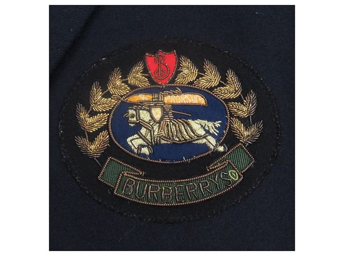Chaqueta de lana Burberrys Azul Azul marino - vista 6
