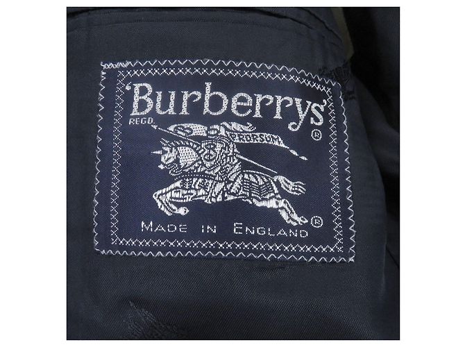 Chaqueta de lana Burberrys Azul Azul marino - vista 7